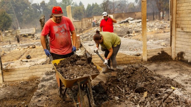 Este lunes comienza la entrega de bono de recuperación para damnificados por incendios forestales