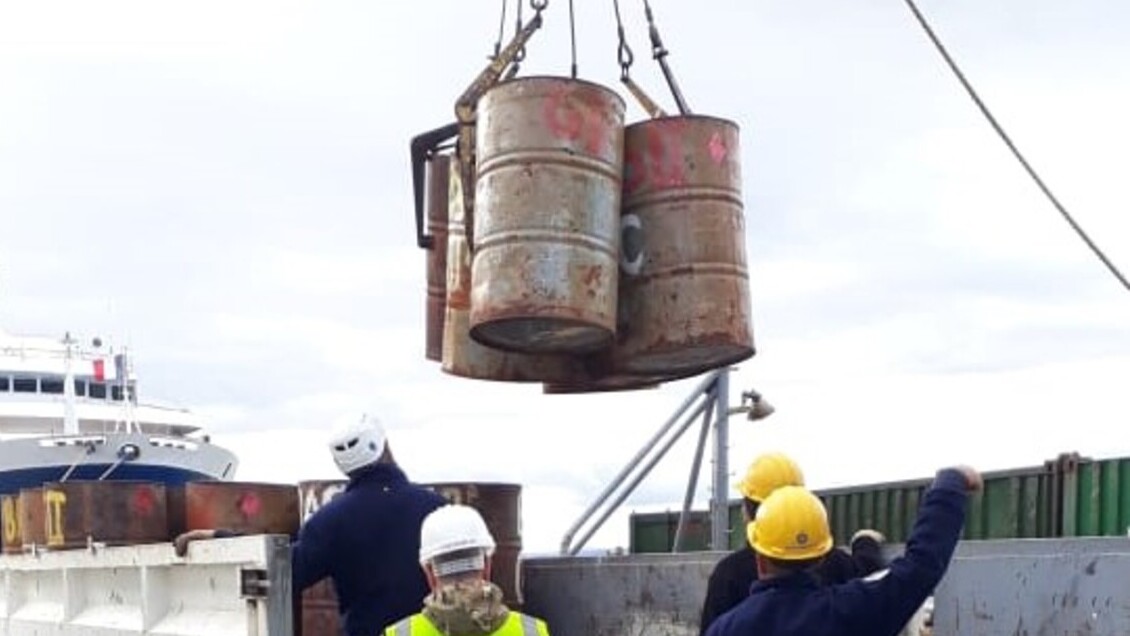 Más de 240 toneladas de residuos peligrosos fueron retirados de bases antárticas argentinas