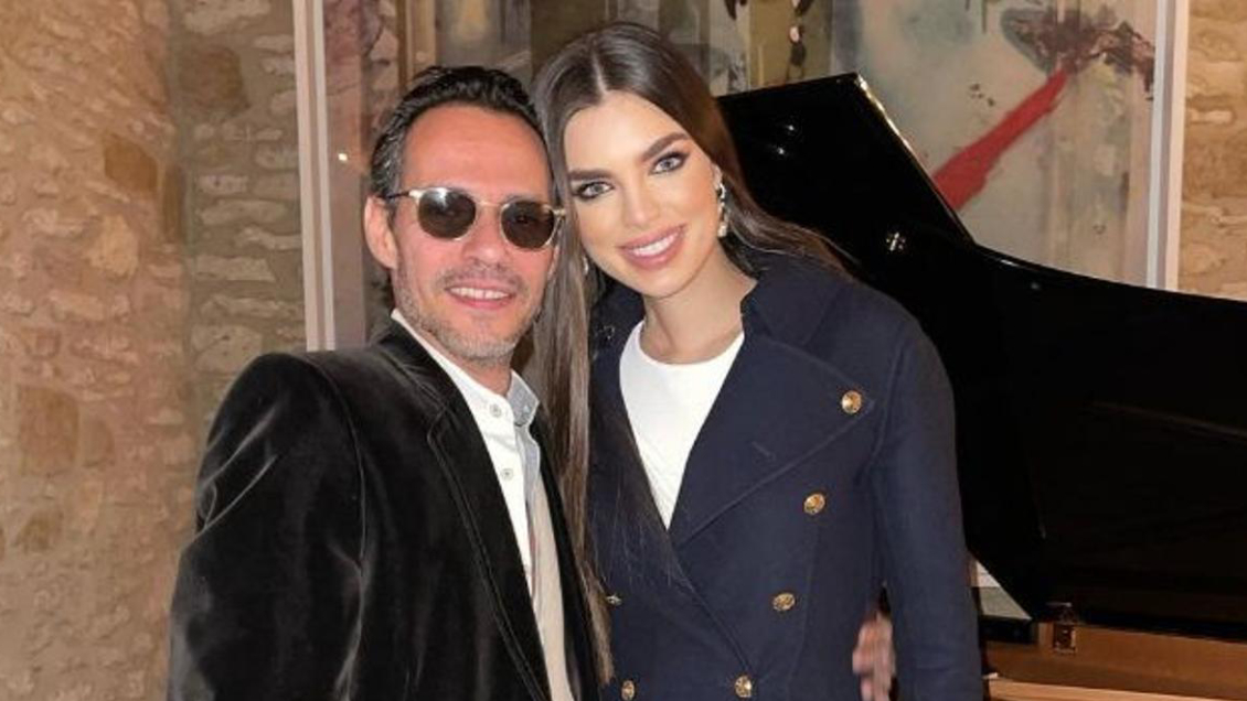 Marc Anthony y Nadia Ferreira confirmaron que serán padres a semanas de su matrimonio