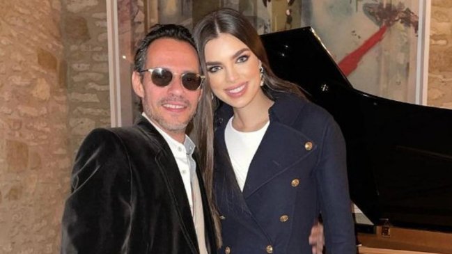 Marc Anthony y Nadia Ferreira confirmaron que serán padres a semanas de su matrimonio