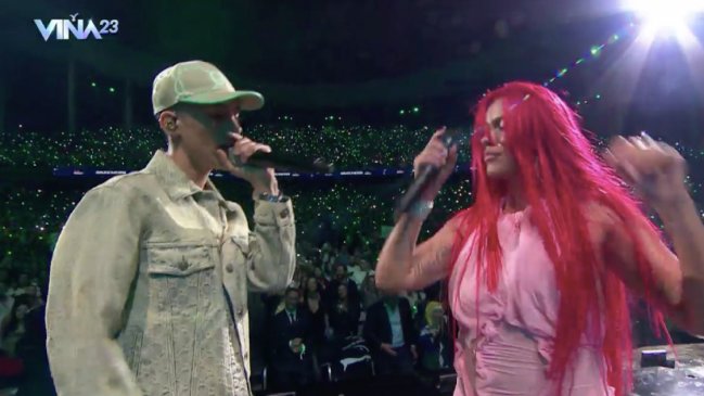 Karol G invita a Cris MJ a Viña 2023: Cantaron 
