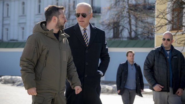  El viaje de Biden a Kiev: planeado durante meses y con previo aviso a Rusia  