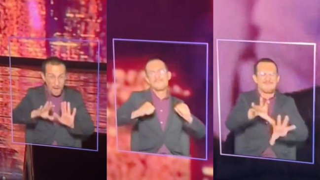 Intérprete de lengua de señas también hizo reír durante el Festival de Viña 2023