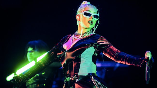   Christina Aguilera deslumbró al Movistar Arena en su primera visita a Chile 