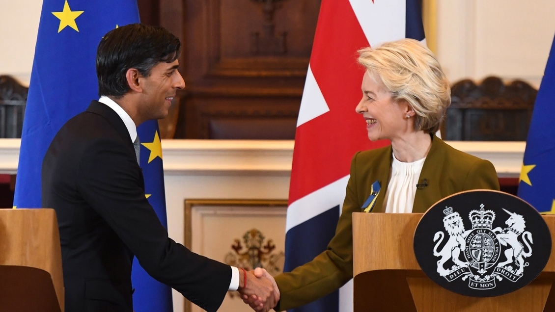 Brexit: Reino Unido y UE acordaron la reforma del Protocolo de Irlanda del Norte