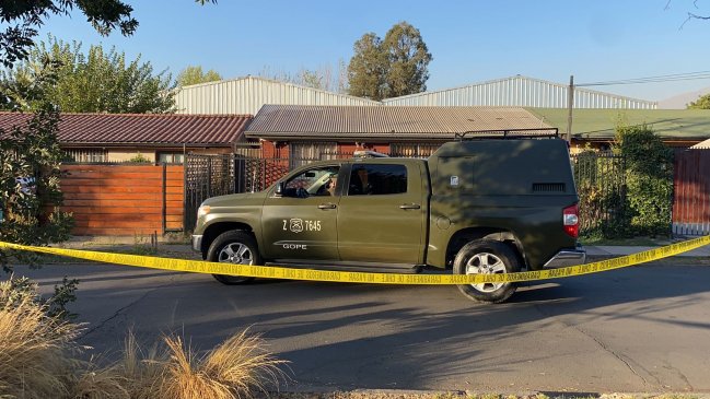 Encuentran una granada y municiones en el techo de una casa en Peñalolén