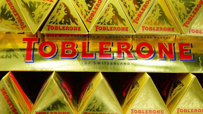 Chocolate Toblerone ya no podrá usar el Monte Cervino como logotipo