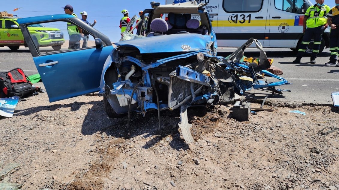 Accidente de tránsito en cercanías de Pozo Almonte dejó un fallecido