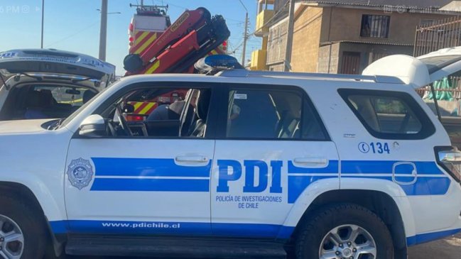 PDI investiga muerte de hombre en el interior de un vehículo en Antofagasta