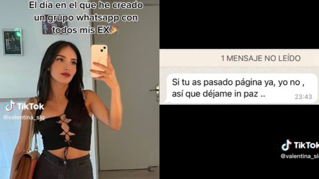 Joven creó un grupo de WhatsApp con sus ex para saber cómo fue como polola: 