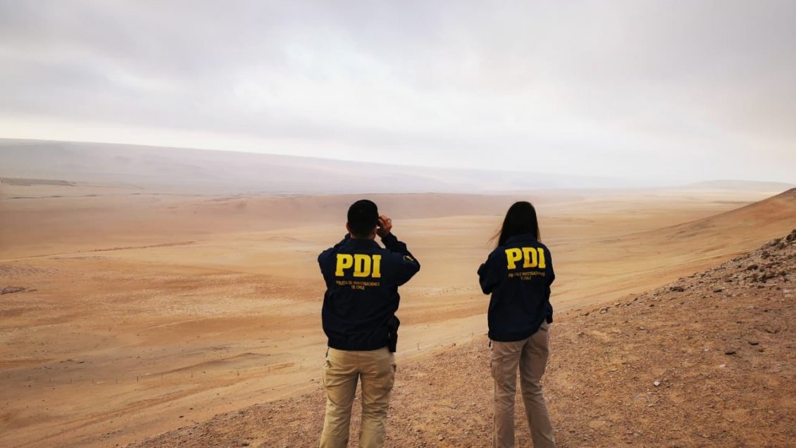 PDI detuvo a dos extranjeros que ingresaban al país por paso no habilitado de Arica