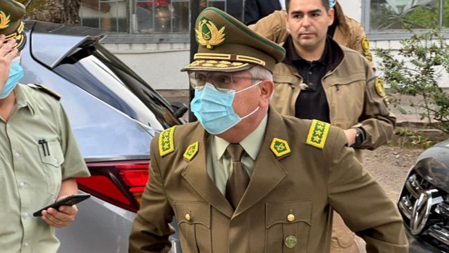 General Yáñez visita a carabinero que fue atropellado y está en riesgo vital