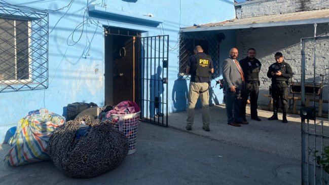 Armas, drogas y niños en una casa tomada