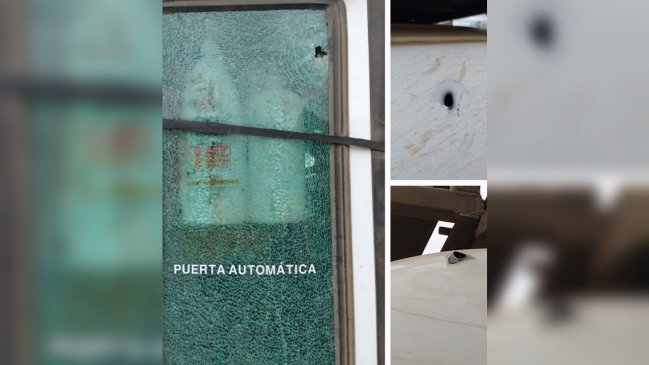 Los Sauces: Ataque con perdigones a bus de brigadistas forestales dejó un herido