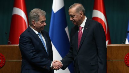  Turquía anuncia vía libre para el ingreso de Finlandia a la OTAN, pero no para Suecia  
