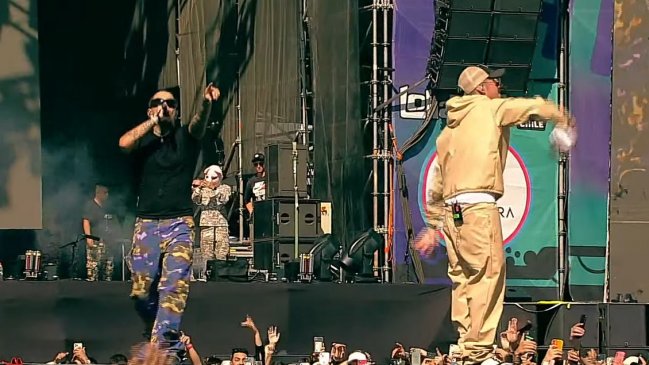 Young Cister invitó a Pailita a su show en Lollapalooza 2023: Hubo problemas de sonido