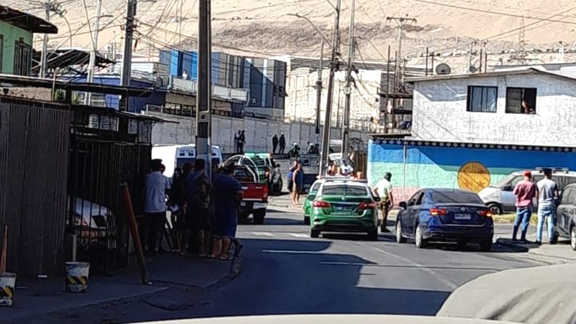 Carabinero baleado y delincuente muerto tras fuga y persecución en Iquique