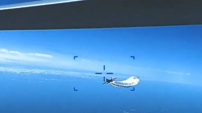Rusia condecoró a pilotos que interceptaron dron de EEUU