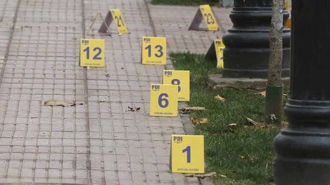 Doble homicidio en Conchalí: Víctimas fueron acribilladas en la calle