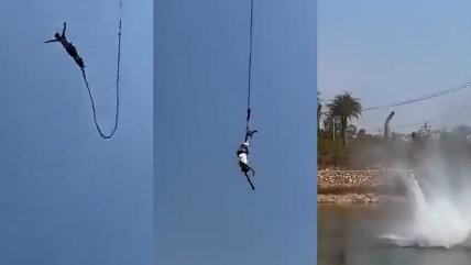  ¡Por un pelo! Turista saltó en bungee en Tailandia; se rompió la cuerda y sobrevivió  
