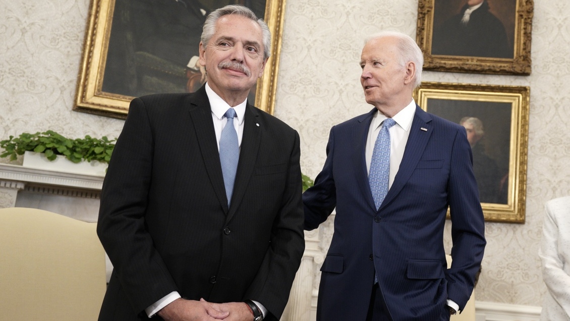 Alberto Fernández recibió apoyo de Biden ante el FMI: 