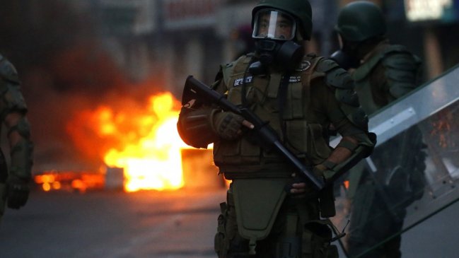 Gobierno presentará proyecto de ley sobre reglas de uso de la fuerza para policías