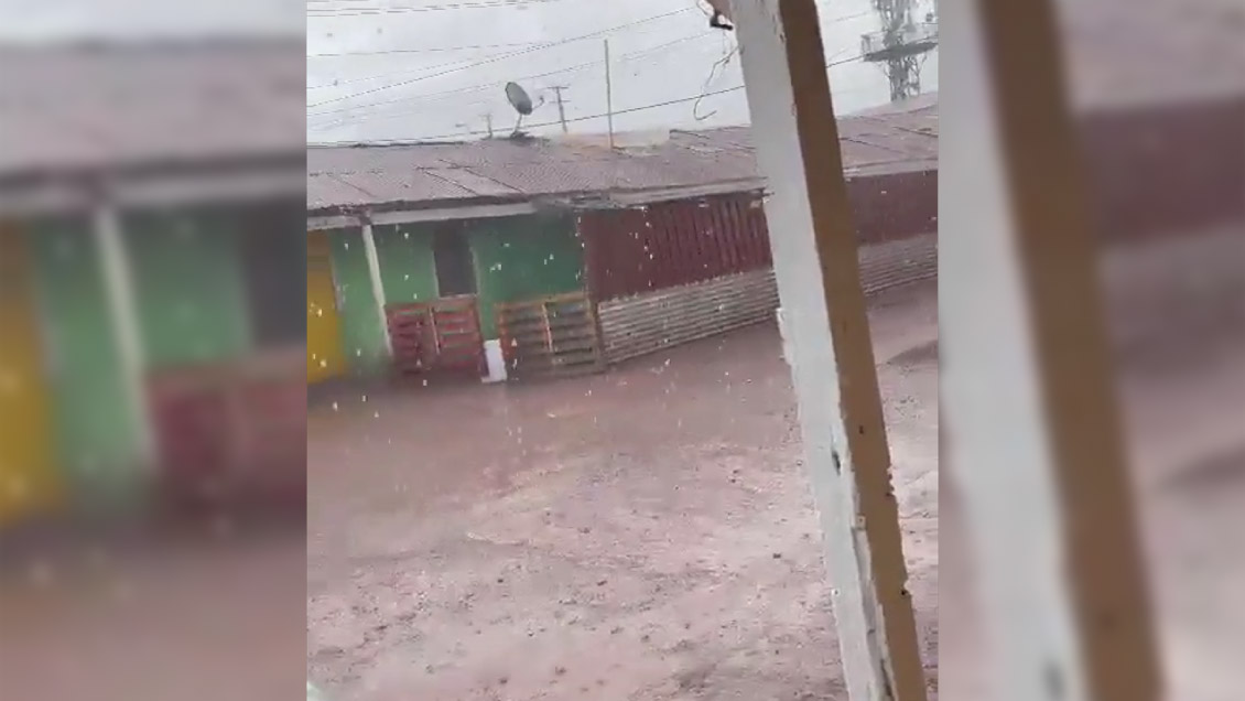 Lluvias afectan a María Elena y obligan a suspender clases