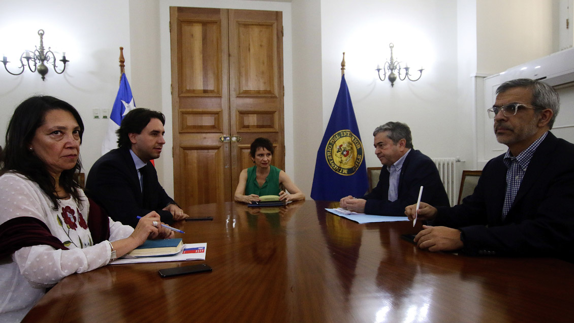 Tohá reforzó con jefes del Congreso las prioridades legislativas de seguridad