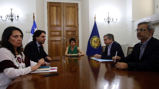 Tohá reforzó con jefes del Congreso las prioridades legislativas de seguridad