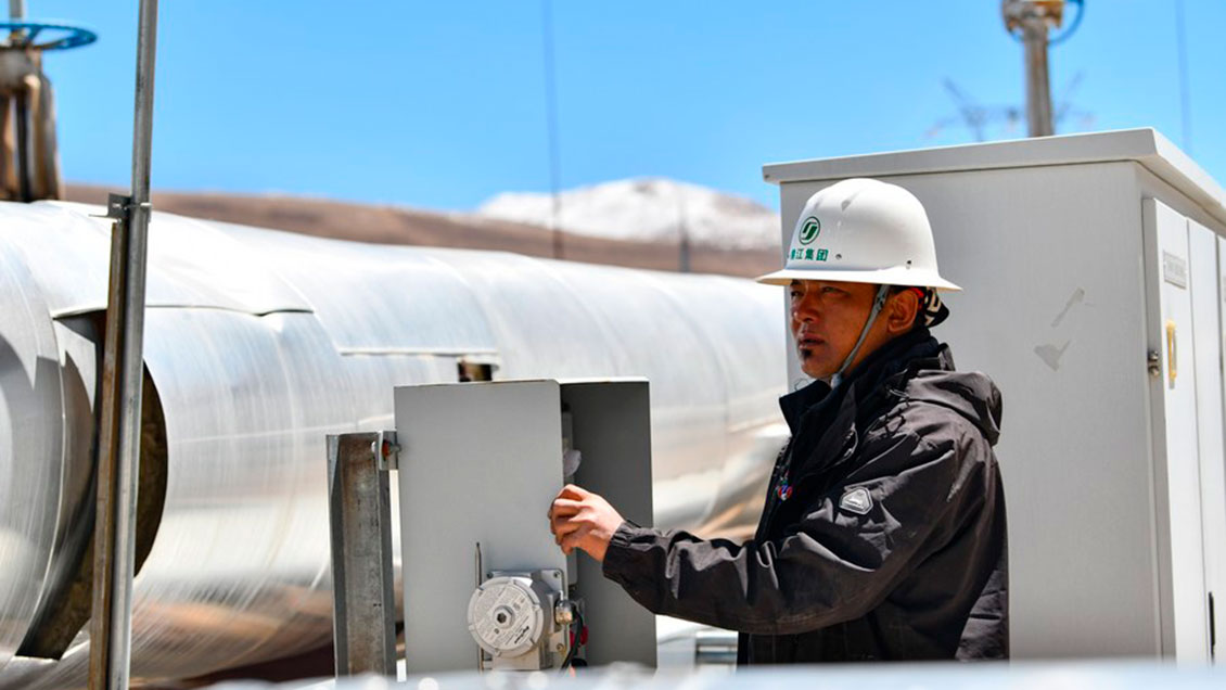 Central geotérmica a mayor altitud de China produce más de 500 millones de kW de electricidad