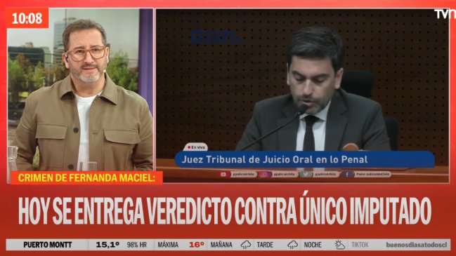 Matinal de TVN se disculpa por emitir detalles en caso de Fernanda Maciel