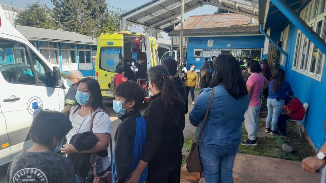 Escuela de Padre Las Casas fue evacuada: Varios alumnos presentaron mareos y vómitos
