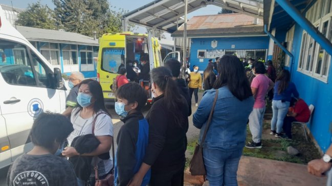 Escuela de Padre Las Casas fue evacuada: Varios alumnos presentaron mareos y vómitos
