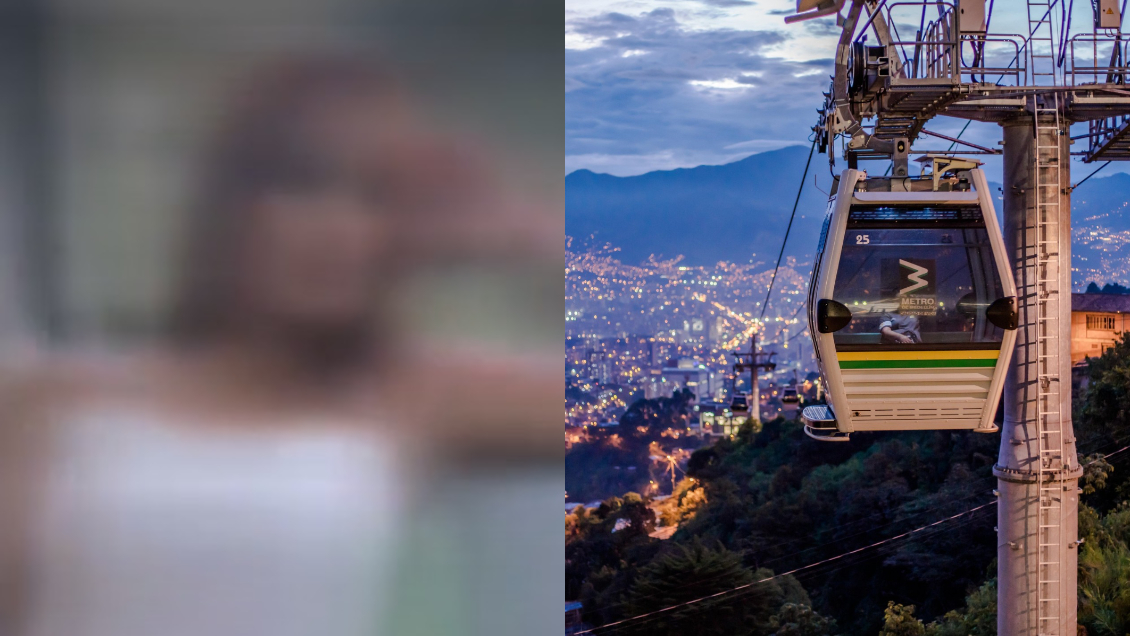 Indignante: Mujer grabó video sexual en teleférico de Medellín