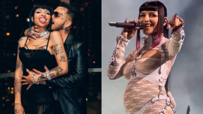 Cazzu confirmó en pleno show que está embarazada de Christian Nodal