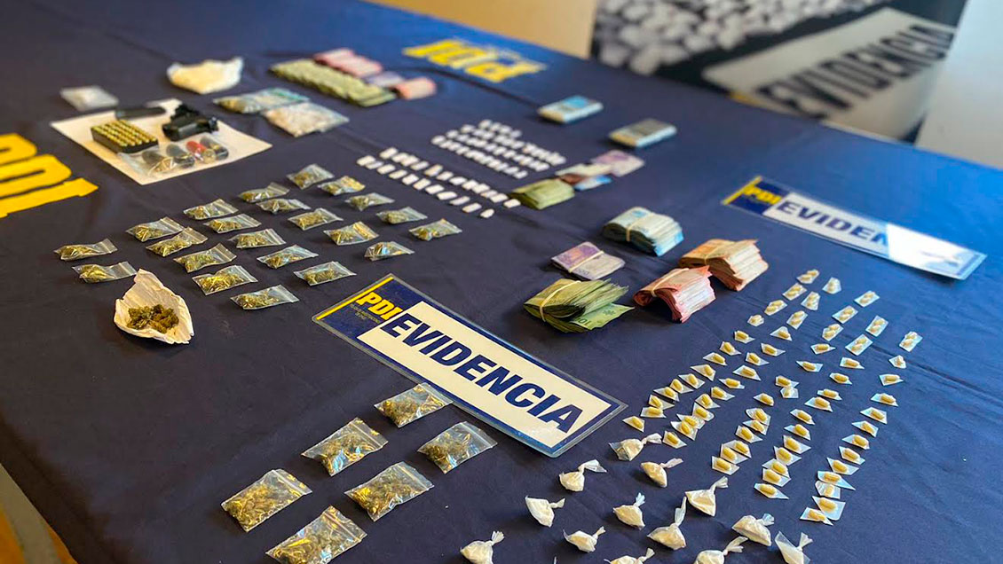 PDI detuvo a seis personas en operativo antidrogas en Viña del Mar