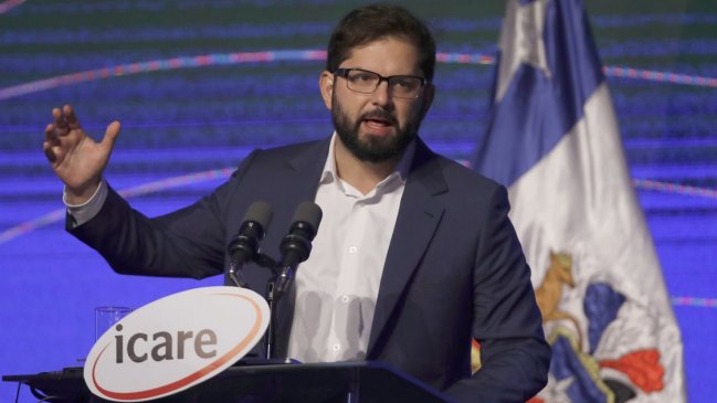 Boric: El sector privado demanda certidumbres para invertir, el pueblo demanda certidumbres para vivir