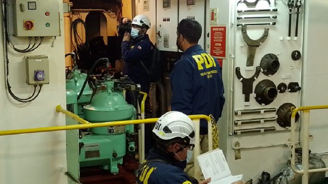 PDI indaga muerte de ingeniero ucraniano a bordo de un buque mercante en Valparaíso