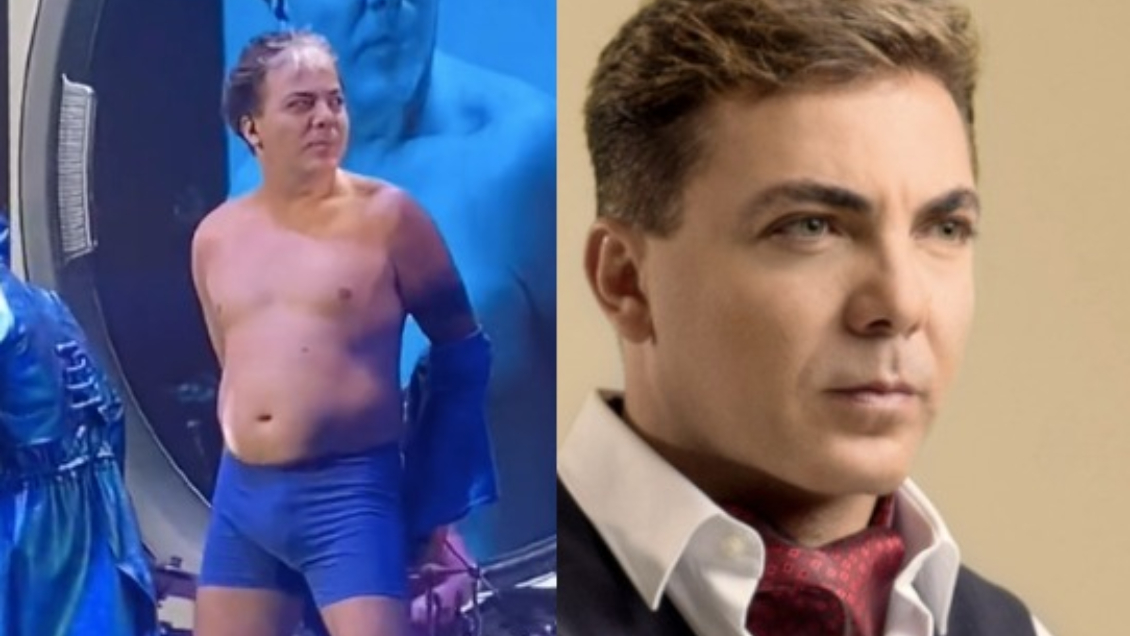 Cristian Castro se quedó en ropa interior al ser invitado al escenario