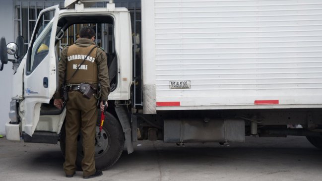 Atacama: Investigación reveló autorrobo de camión repartidor