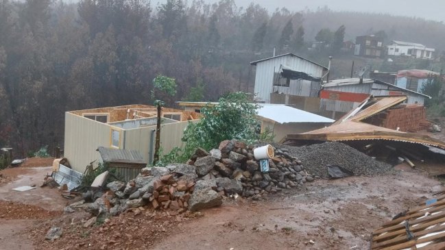 Más de 300 casas han resultado con daños producto del sistema frontal