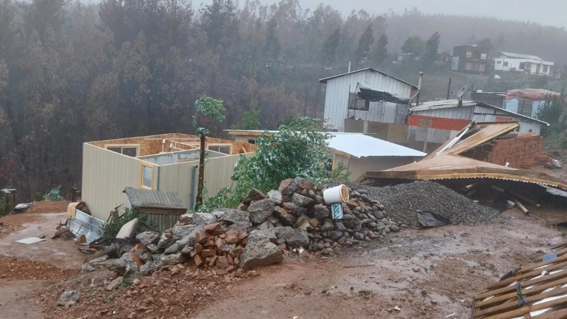 Más de 300 casas han resultado con daños producto del sistema frontal