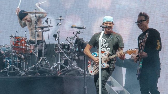   Blink-182 confirmó que vendrá a Chile en 2024 y dónde se presentará 