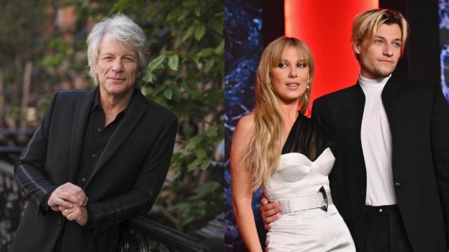 Jon Bon Jovi se refirió al compromiso de su hijo con Millie Bobby Brown