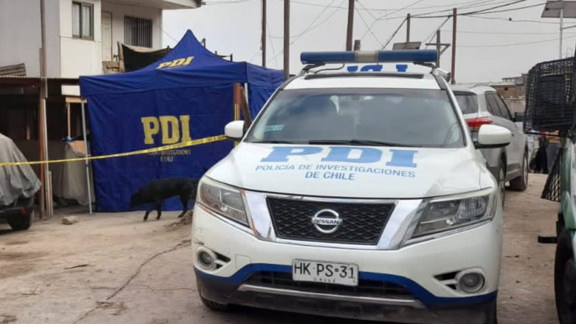 PDI investiga homicidio en campamento de Antofagasta