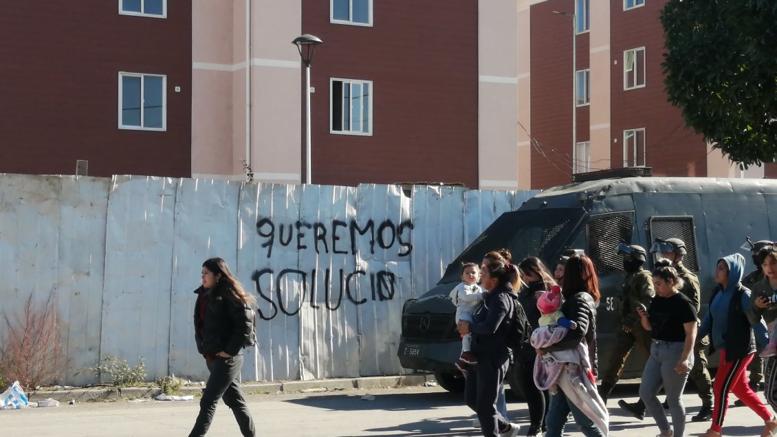 Recuperación de departamentos tomados: 