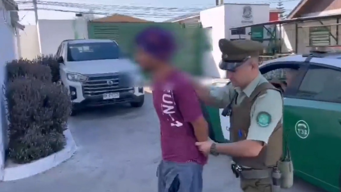 Detienen a hombre que robó el voto y se fugó en Coquimbo