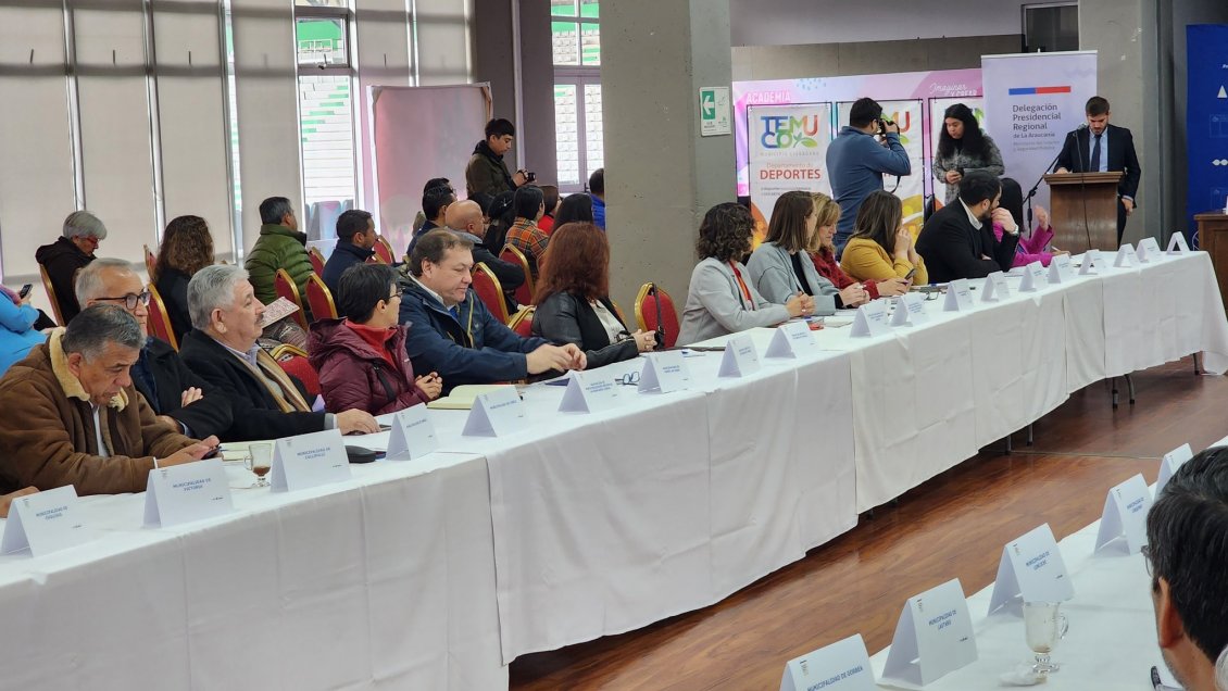 La Araucanía vivió su primer Consejo Regional de Seguridad Pública