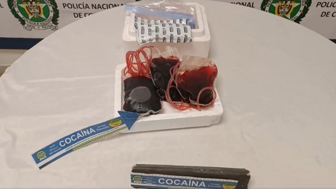 Colombia: Encuentran cocaína camuflada en muestras de sangre que iban a Ámsterdam