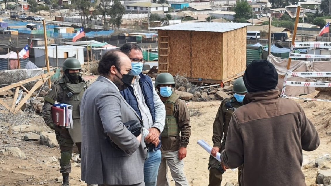 Más de 40 personas fueron acusadas de usurpación de terreno en Coquimbo